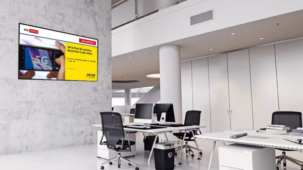 Digital Signage for Corporate Offices: A Game-Changer for Internal Communications